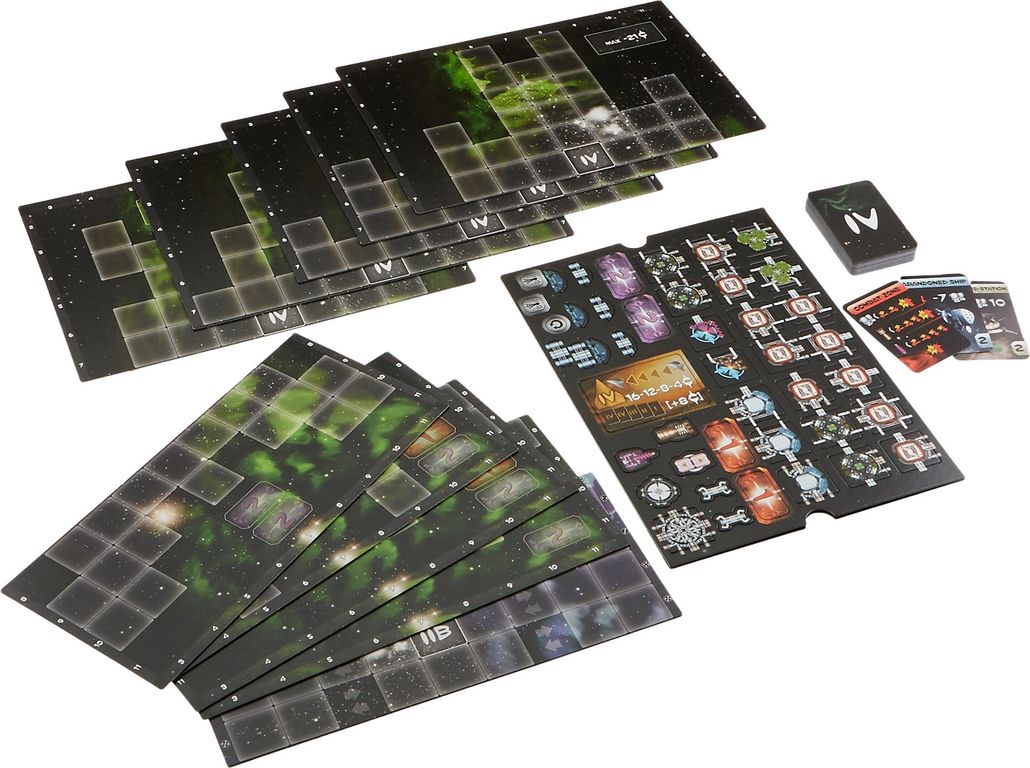 Galaxy Trucker: Another Big Expansion componenti