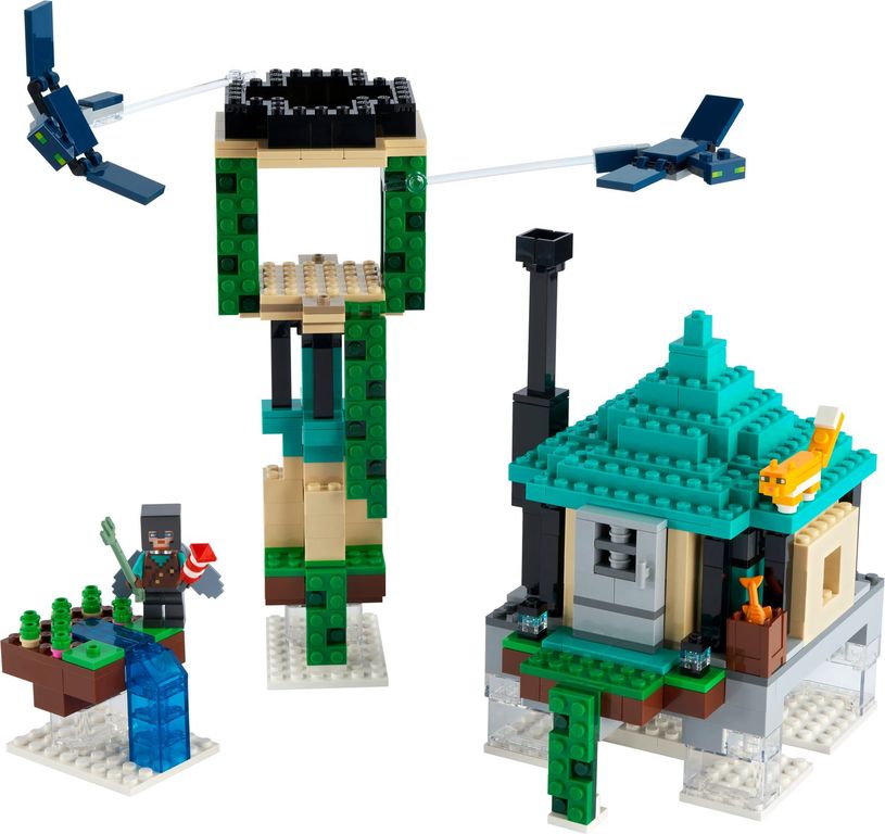 LEGO® Minecraft La tour du ciel composants