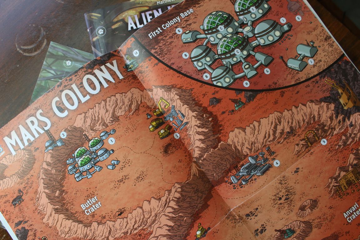 Mars Colony componenten