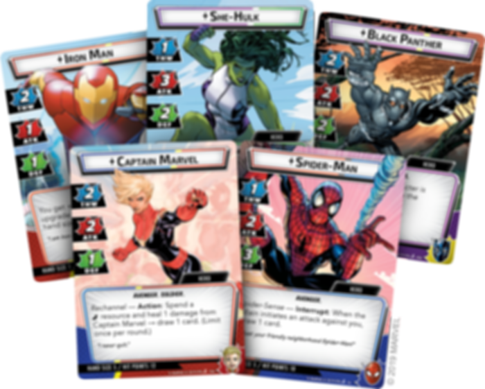 Marvel Champions: The Card Game kaarten