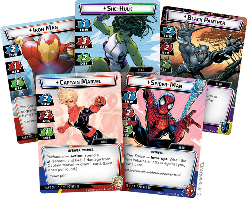 Marvel Champions: The Card Game cards