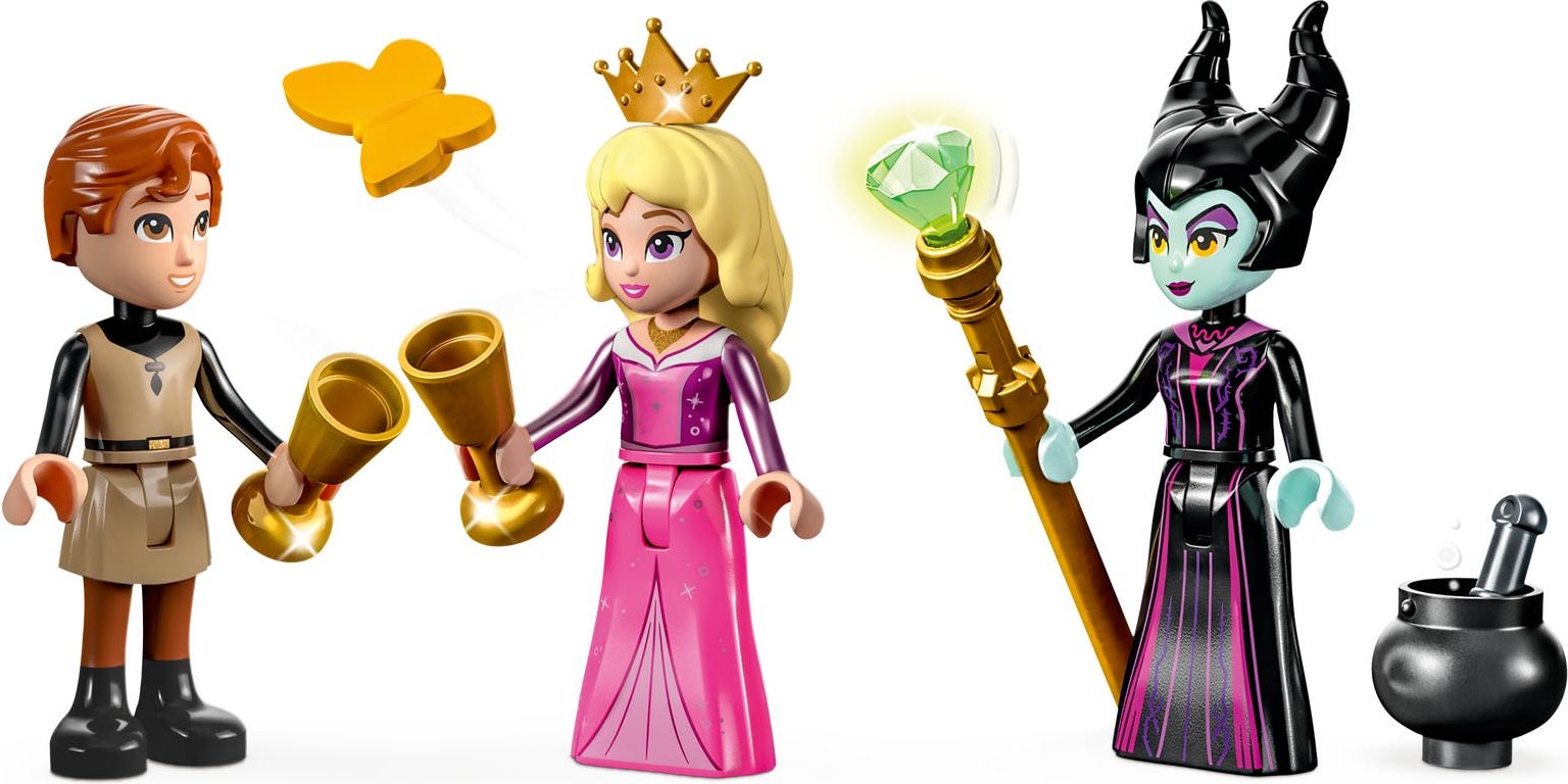 LEGO® Disney Aurora's Castle minifigures