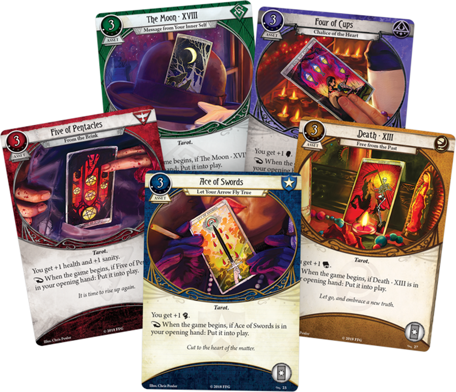 Arkham Horror: The Card Game - The Circle Undone: Expansion cards