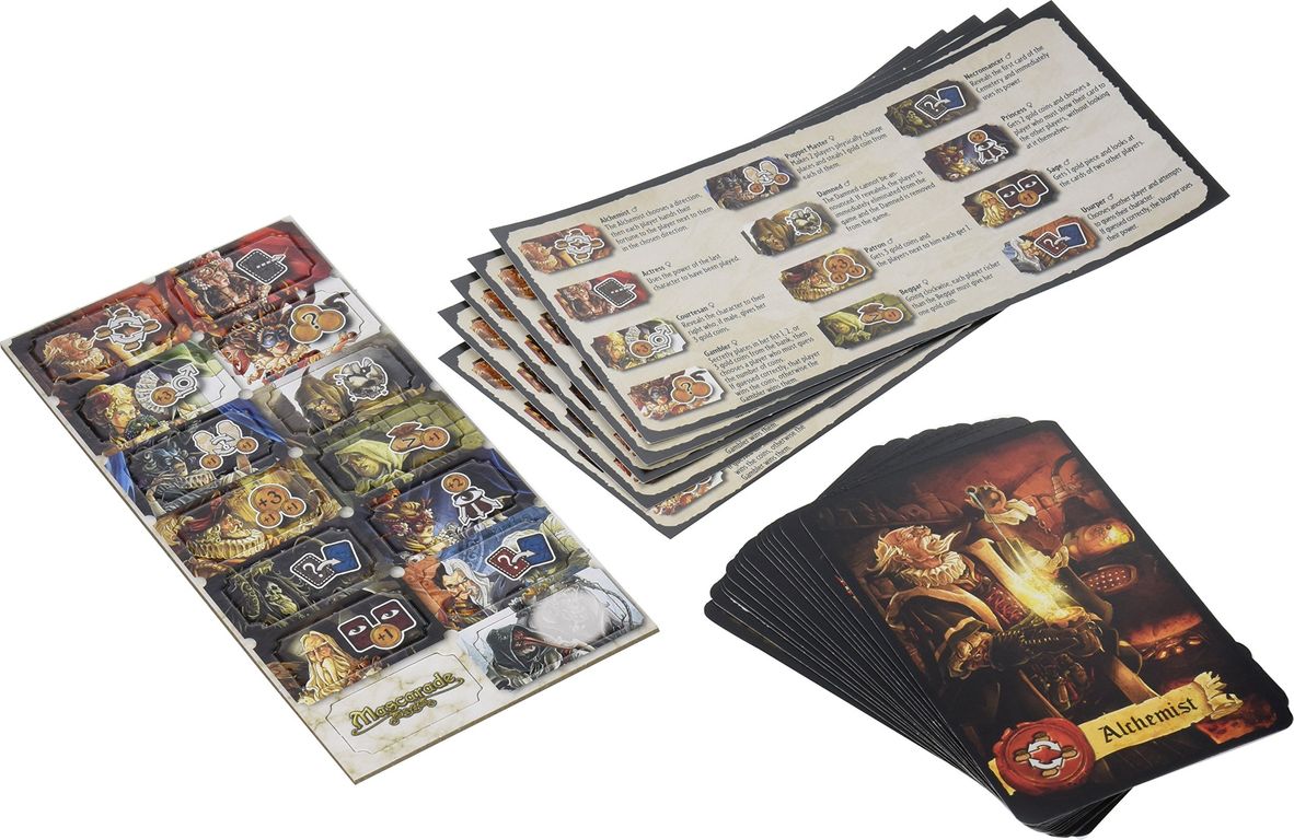 Mascarade Expansion components