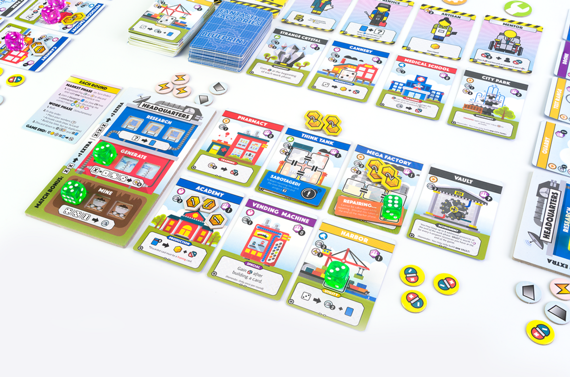 Fantastic Factories: Manufactions spielablauf