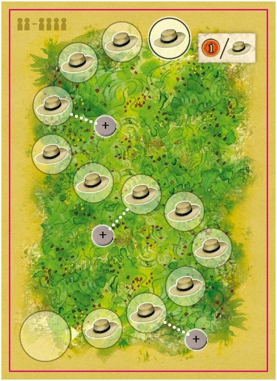 La Granja: The Dice Game - No Siesta! plateau de jeu