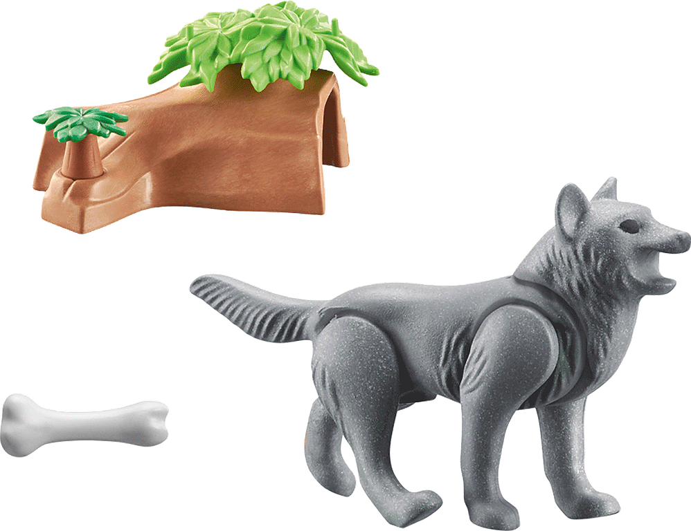 Playmobil® Wiltopia Wolf components
