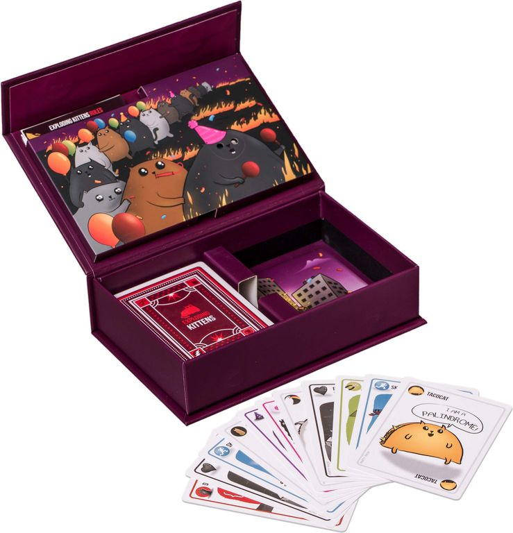 Exploding Kittens: Party Pack komponenten