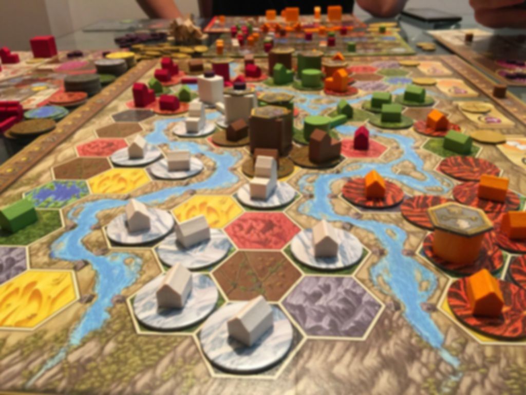 Terra Mystica: Fire & Ice gameplay