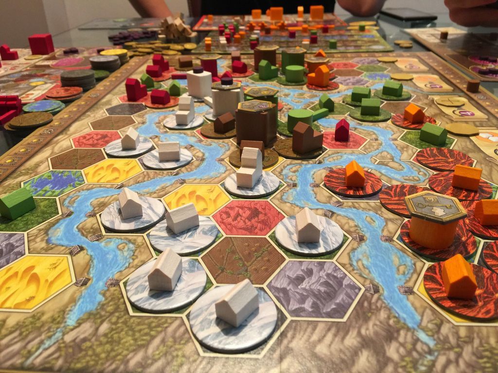 Terra Mystica: Feuer & Eis spielablauf