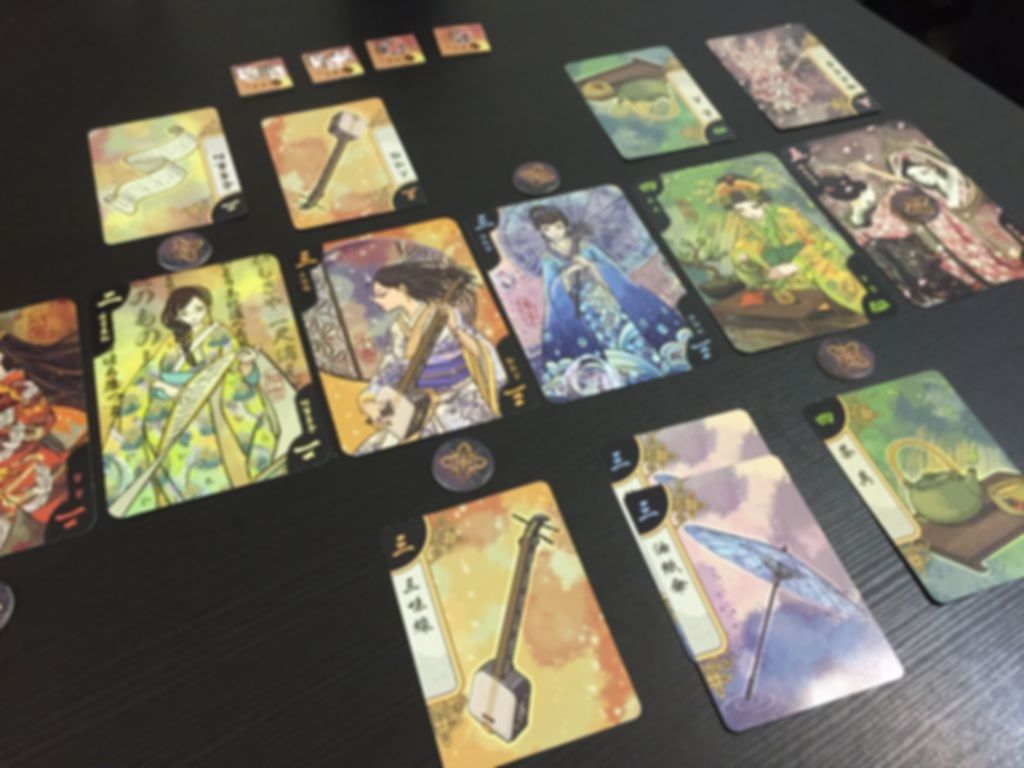 Hanamikoji gameplay