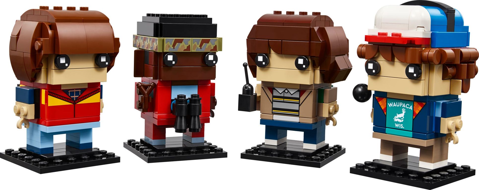 LEGO® Stranger Things Mike, Dustin, Lucas en Will figuren componenten