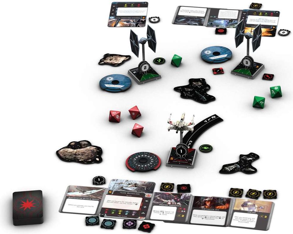Star Wars: X-Wing (Second Edition) – Dice Pack gameplay