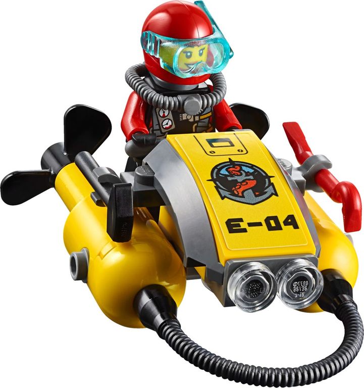 LEGO® City Tiefsee-Expeditionsschiff minifiguren