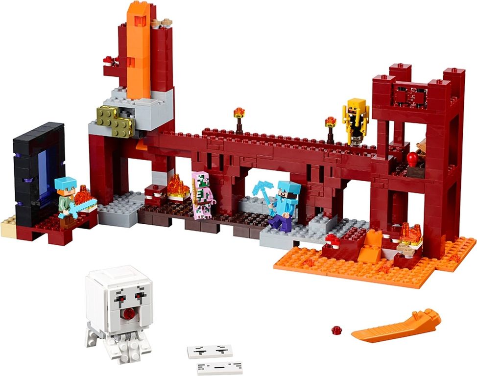 LEGO® Minecraft Het Netherfort componenten