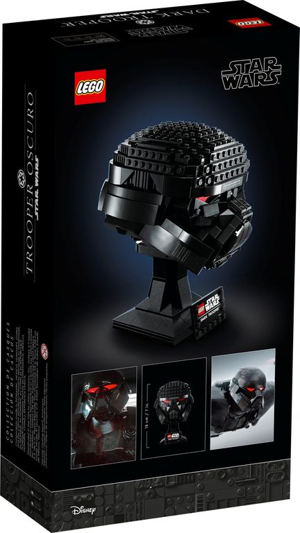 LEGO® Star Wars Dark Trooper™ Helm rückseite der box