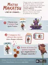 Maître Makatsu dos de la boîte