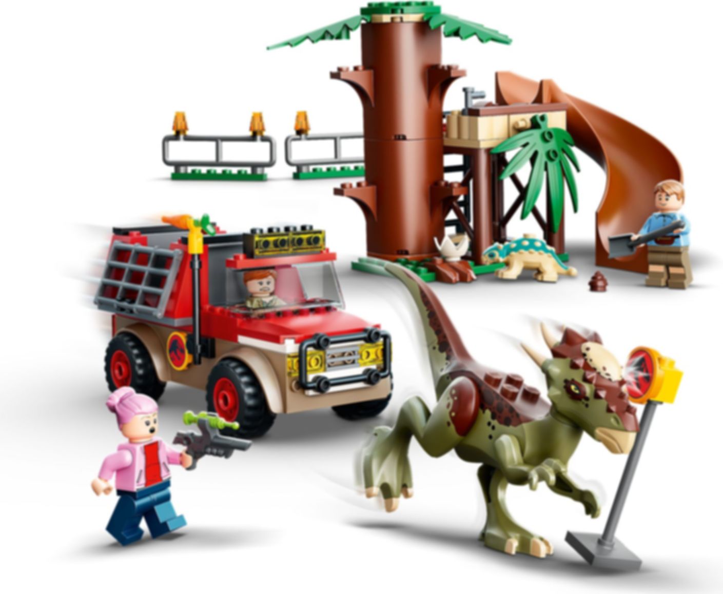LEGO® Jurassic World Flucht des Stygimoloch spielablauf