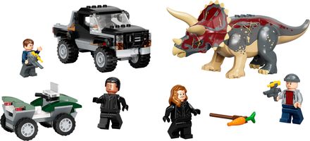 LEGO® Jurassic World Emboscada en Furgoneta del Triceratops