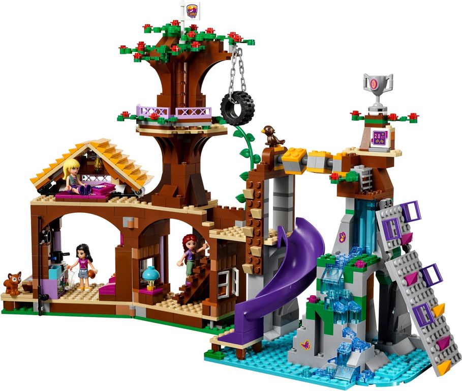 LEGO® Friends Adventure Camp Tree House back side