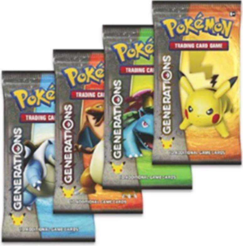 Pokémon kaarten 20th Anniversary Red & Blue Collection - Charizard-EX onderdelen