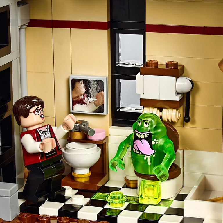 LEGO® Ideas Le QG des Ghostbusters intérieur