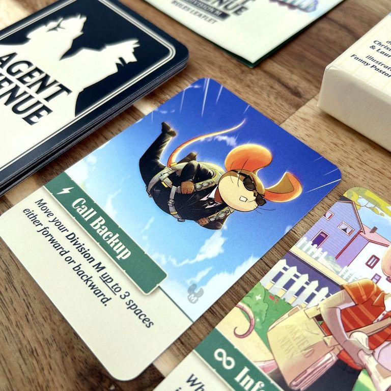 Agent Avenue: Division M cards