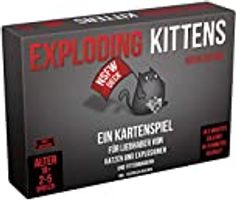 Asmodee Exploding Kittens NSFW Edition, Partyspiel, Kartenspiel, Deutsch