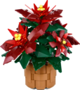 LEGO® Icons Weihnachtsstern komponenten