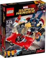 LEGO® Marvel Iron Man : L'attaque de Detroit Steel