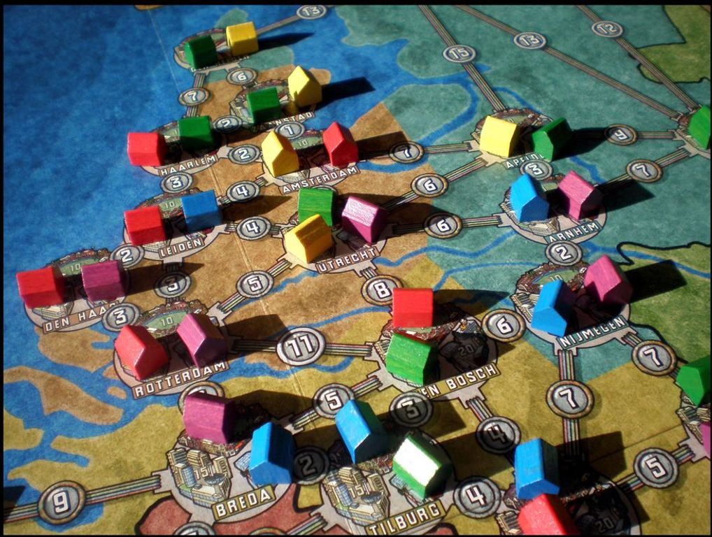 Power Grid: Benelux/Central Europe gameplay