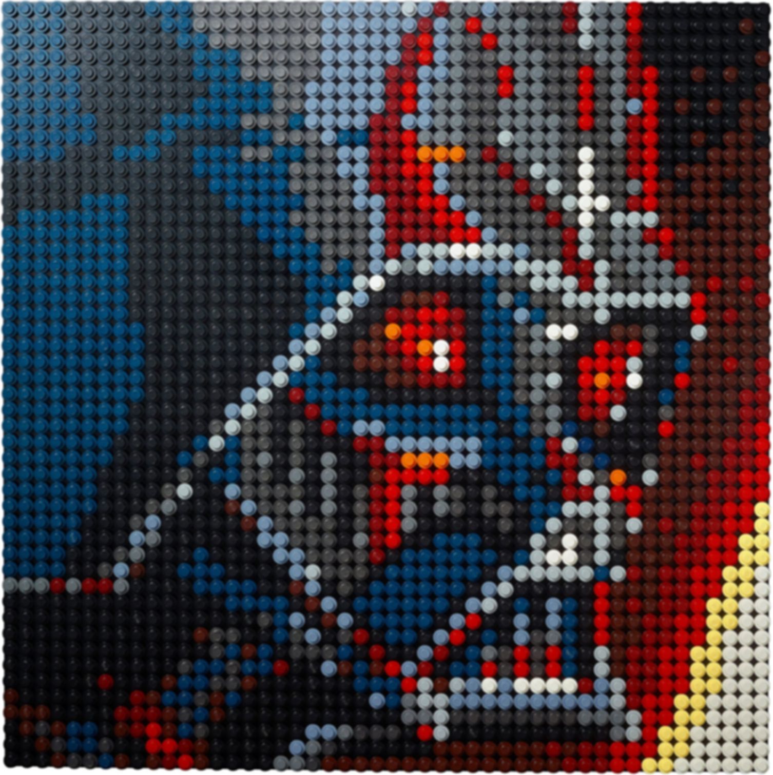 LEGO® Art Star Wars™: Los Sith™ partes