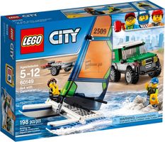 LEGO® City Pick up 4x4 con catamarano