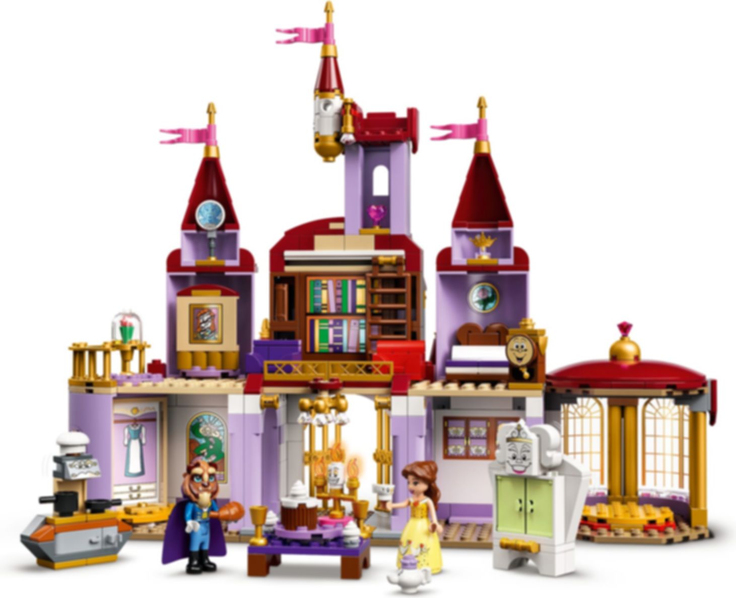 LEGO® Disney Castillo de Bella y Bestia jugabilidad