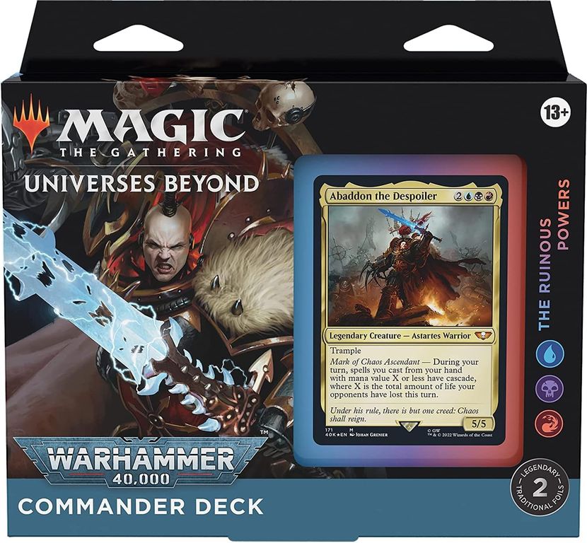 Magic: The Gathering - Warhammer 40.000 Commander Deck caja