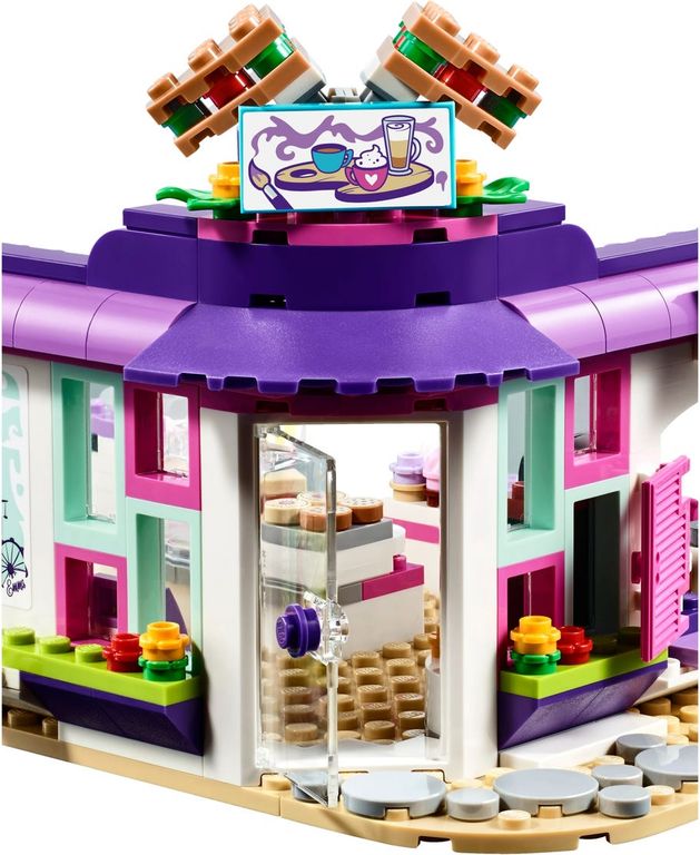 LEGO® Friends Emmas Künstlercafé komponenten