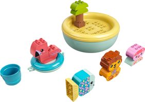 LEGO® DUPLO® Badewannenspaß: Schwimmende Tierinsel