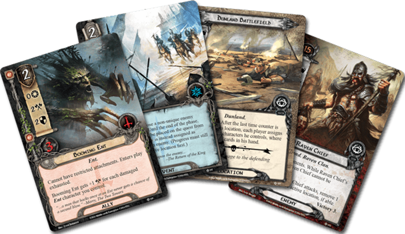 The Lord of the Rings: The Card Game - The Antlered Crown kaarten