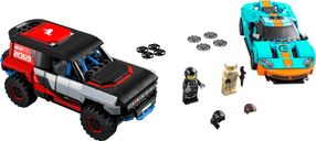 LEGO® Speed Champions Ford GT Heritage Edition and Bronco R components