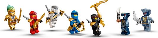 LEGO® Ninjago Ultra Sonic Raider minifigures