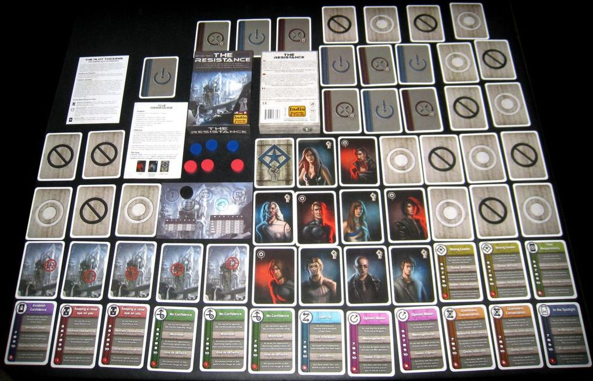 The Resistance cards