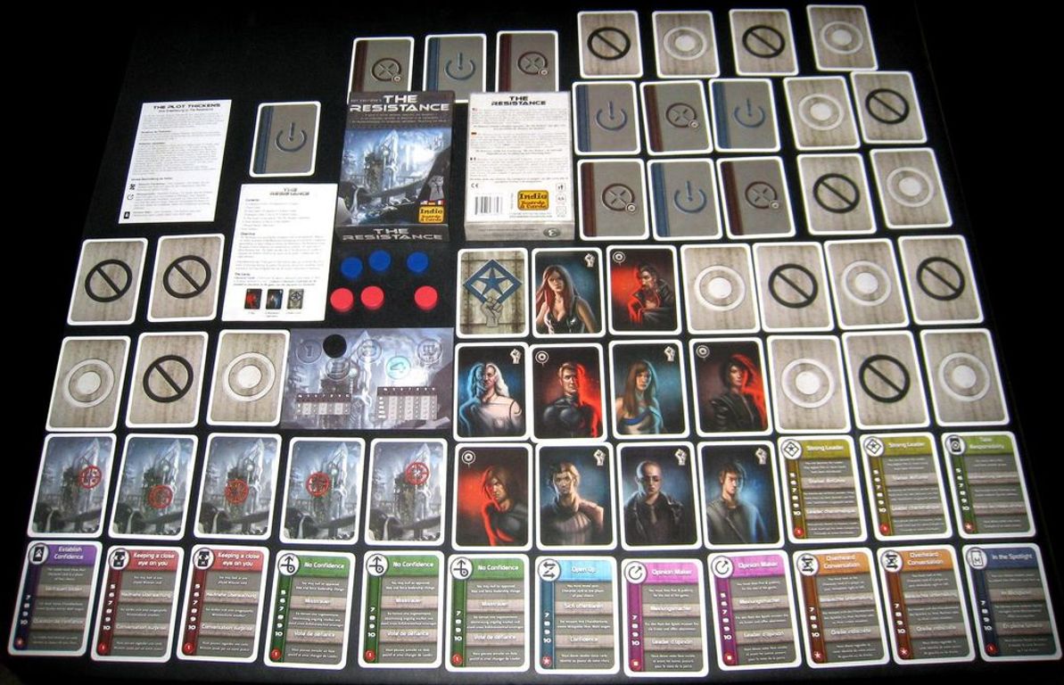 The Resistance - Edition révisée cartes