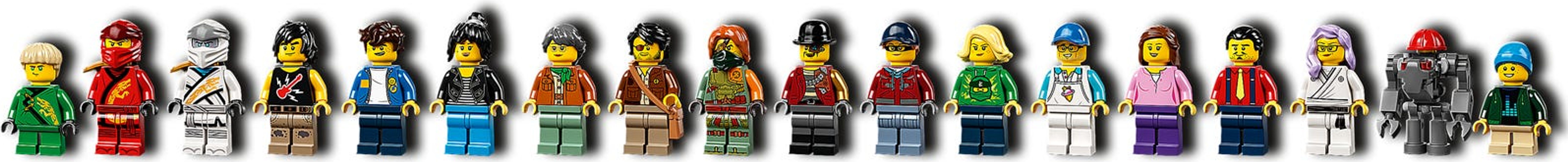 LEGO® Ninjago Die Gärten von NINJAGO® City minifiguren