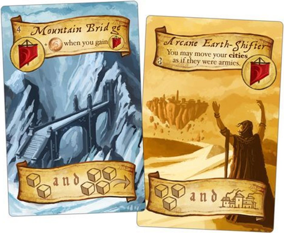 Eight-Minute Empire: Lost Lands cartes