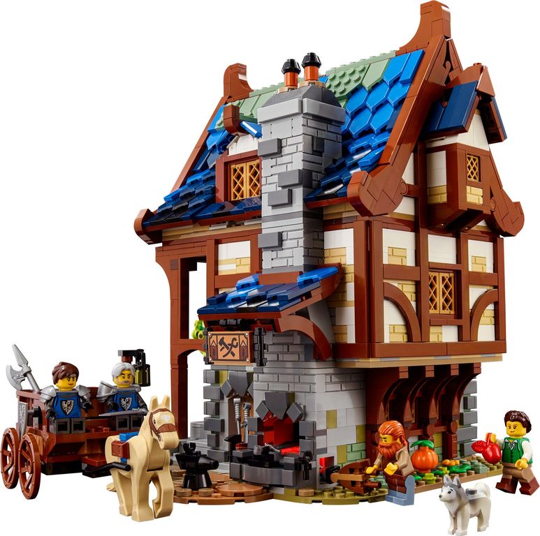 LEGO® Ideas Le forgeron médiéval bâtiment