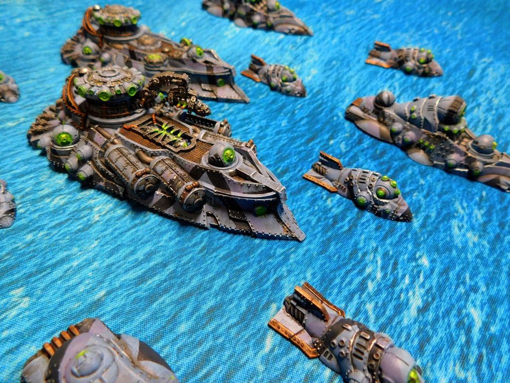 Dystopian Wars: Hunt for the Prometheus – 2 Player Starter Set gameplay