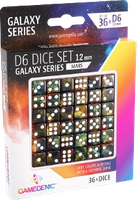 Gamegenic Galaxy Series D6 Dice Set (36ST)