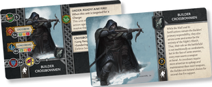 A Song of Ice & Fire: Tabletop Miniatures Game – Builder Crossbowmen cards