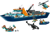 LEGO® City Exploradores del Ártico: Barco jugabilidad