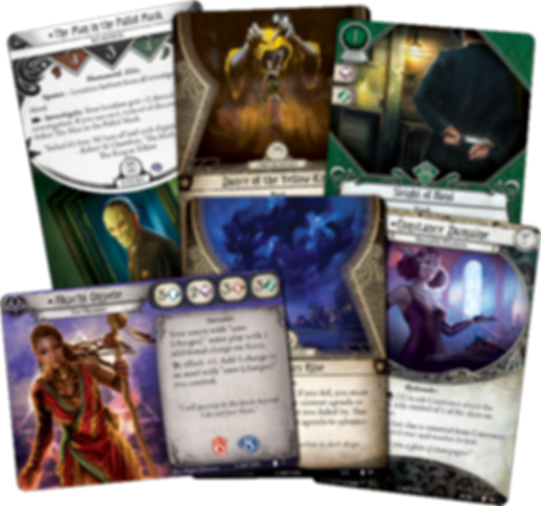 Arkham Horror: The Card Game - The Path to Carcosa kaarten